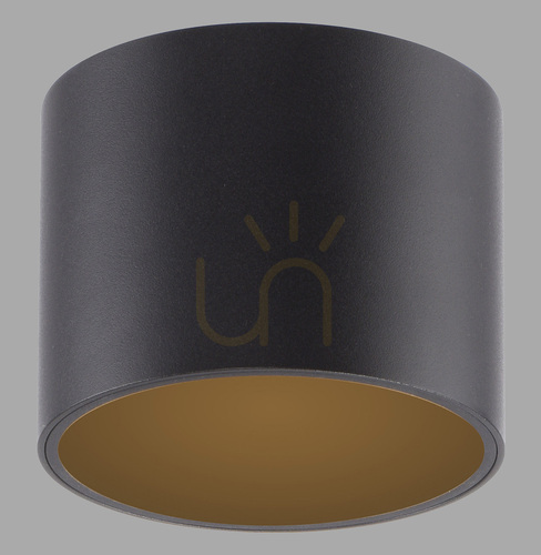 Kontrola PURE POINT 6761-18 Černé stropní svítidlo, 1xLED
