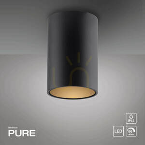 Stropní svítidlo PURE POINT 6749-18, černé, 1xLED 1 Stropní svítidlo PURE POINT 6749-18, černé, 1xLED small 1