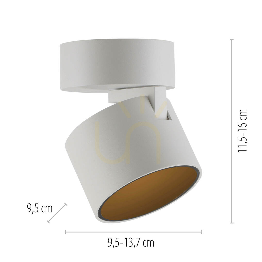 Kontrola PURE CUP 6226-16 Bílý stropní svítidlo, 1xLED PURE CUP 6226-16 Bílý stropní svítidlo, 1xLED