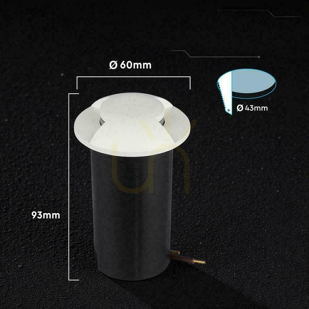 Zobrazit V-TAC 1W LED bílé čtyřstranné zahradní podzemní osvětlení s krytím IP67, odolné proti přejezdu vozidel, model VT-1171, 6400 K, 50 lm V-TAC 1W LED bílé čtyřstranné zahradní podzemní osvětlení s krytím IP67, odolné proti přejezdu vozidel, model VT-1171, 6400 K, 50 lm