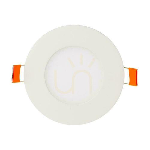 Kontrola V-TAC PRO SLIM 3W LED CREE CHIP zapuštěné bodové svítidlo, kulaté, 84 × 12 mm, VT-307CCT, 250 lm, 6letá záruka