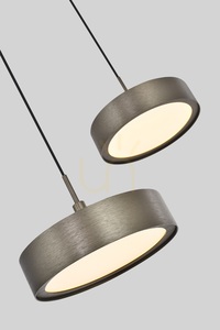 Kruhové trojité závěsné svítidlo VALENSOLE, hnědé 5062-321 Aviano small 2