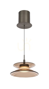 Závěsné svítidlo CREMA, hnědé / kávové stínidlo 6058-121 Aviano small 4
