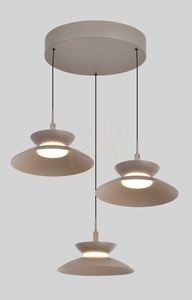 Závěsné svítidlo GUBBIO Round Trio, barva Cashmere, 5060-313 Aviano small 6