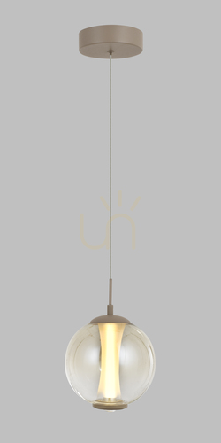 Kontrola ORLEANS Jednoplamenné závěsné svítidlo, barva Cashmere, 6041-113 Aviano