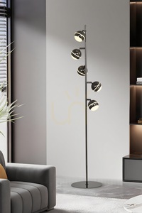 Stojací lampa BIARRITZ „Five“, černý chrom, 3047-505, Aviano small 0