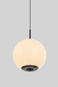 LUBERON Jednoplamenné LED závěsné svítidlo, černý chrom, 6051-105, Aviano small 3