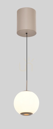 Kontrola LUBERON Jednoplamenné LED závěsné svítidlo, barva Cashmere, 6051-113 Aviano