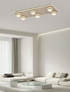 BIARRITZ Obdélníkové stropní svítidlo, barva Cashmere, 9047-713 Aviano small 4