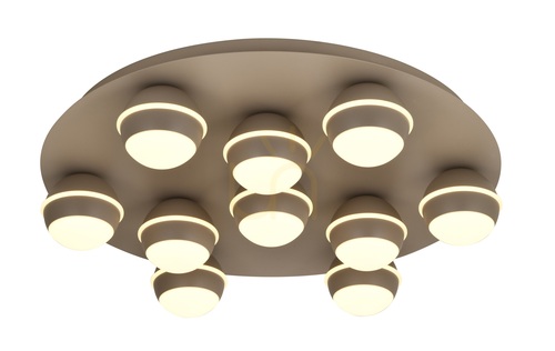 Kontrola Kruhové LED stropní svítidlo BIARRITZ, barva Cashmere, 9047-1013, Aviano