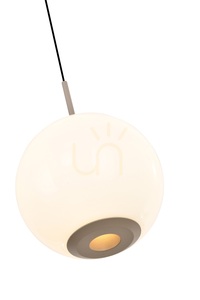LUBERON Kašmírové oválné závěsné svítidlo s LED diodami ve tvaru osmičky 7051-813 Aviano small 5