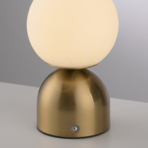 Stolní lampa RUDI 19218-12, zlatá, 1xLED small 9
