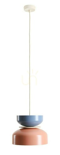 Kontrola Tula světle korálová + prašně modrá (30 + 23) ALDEX 1132G11_16_J