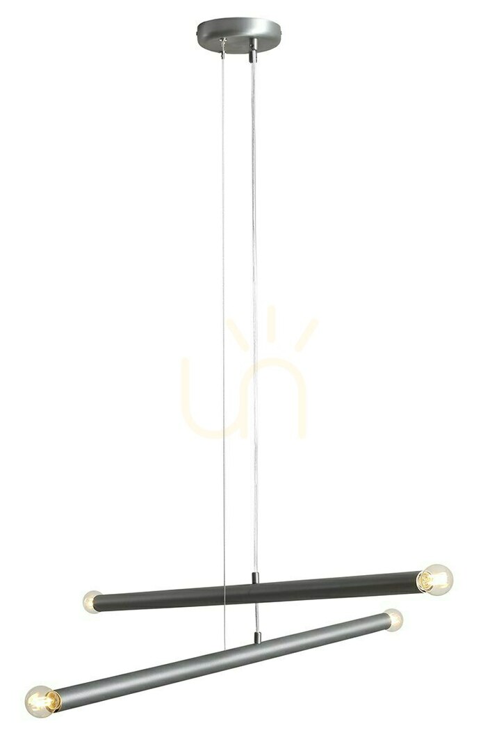 Tubo 4 Steel ALDEX 1072L5 taklampa