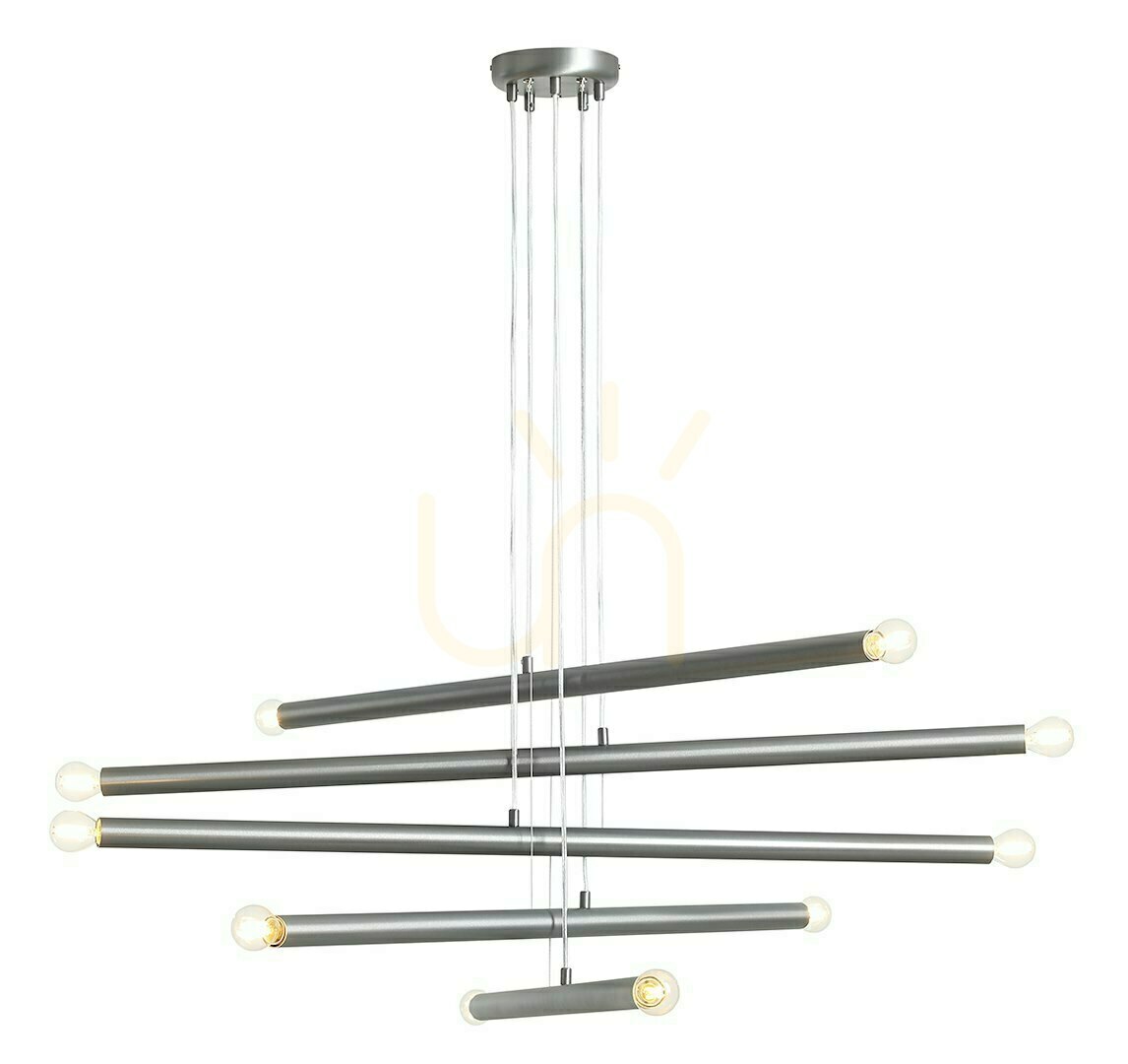 Tubo 10 Steel ALDEX 1072M5 Pendant Light