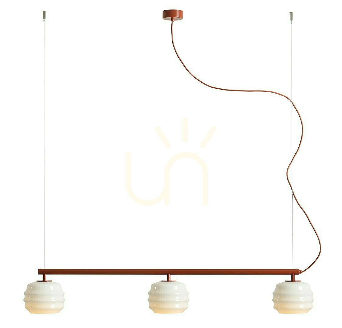 ALDEX 1159E_24 Puff 3 Terra Pendant Light