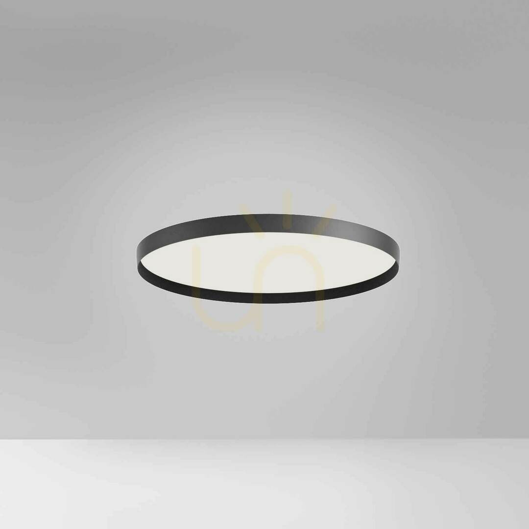 ACELIA P/M FACPN2 Ceiling Light, Black, Gea Luce