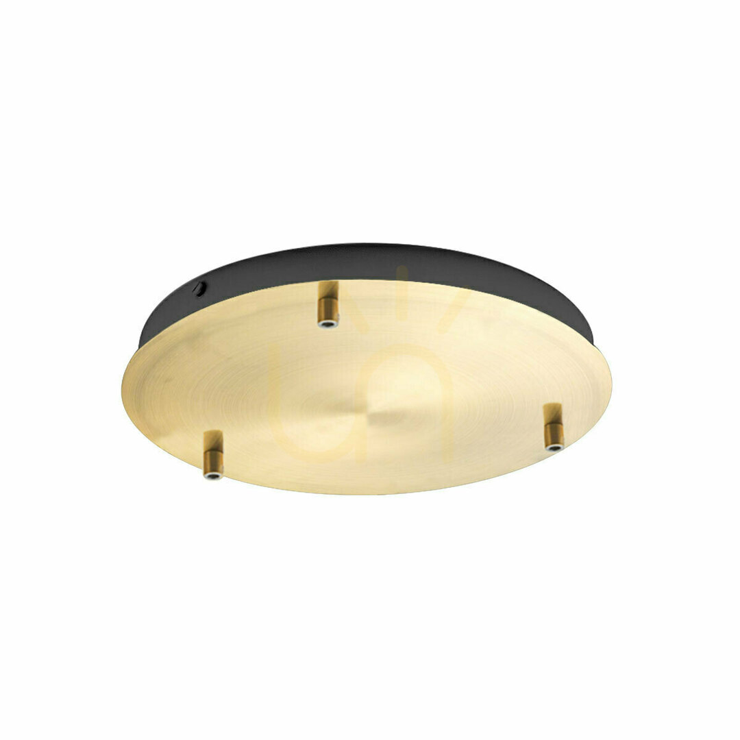 ALICE B T/3 FALBO3 Ceiling Rosette, Brass, Gea Luce