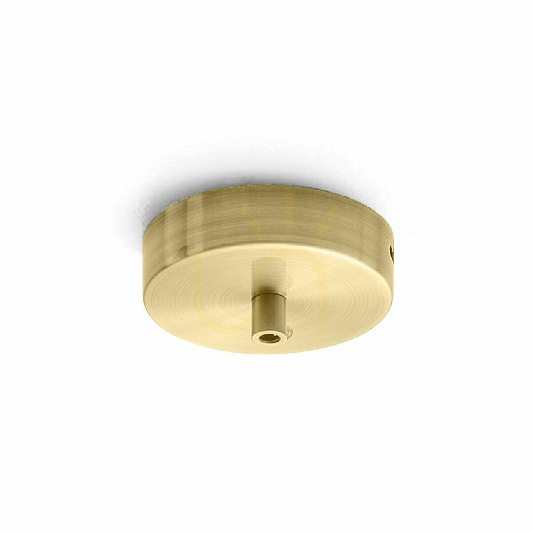 ALICE B/1 FALBO1 Ceiling Rosette, Brass, Gea Luce