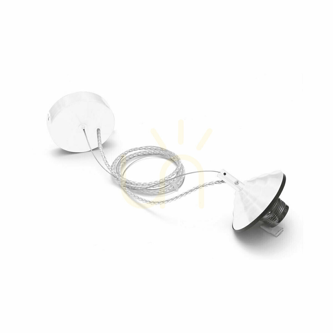ALICE M S/G FALFB2 White Gea Luce Lampshade Accessory