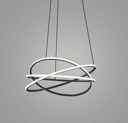 Kontrola Závěsné svítidlo ATIA S/M FATSN2 Black Gea Luce