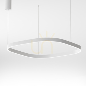 CRISEIDE S/1G Q FCRSB9Q Bílé závěsné svítidlo Gea Luce small 0