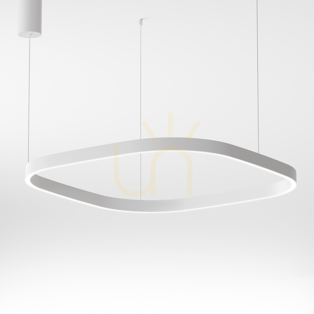 CRISEIDE S/1G Q FCRSB9Q Lampa suspendată „Gea Luce” albă