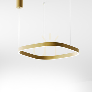 Zlaté závěsné svítidlo CRISEIDE S/1P Q FCRSO8Q od Gea Luce small 0
