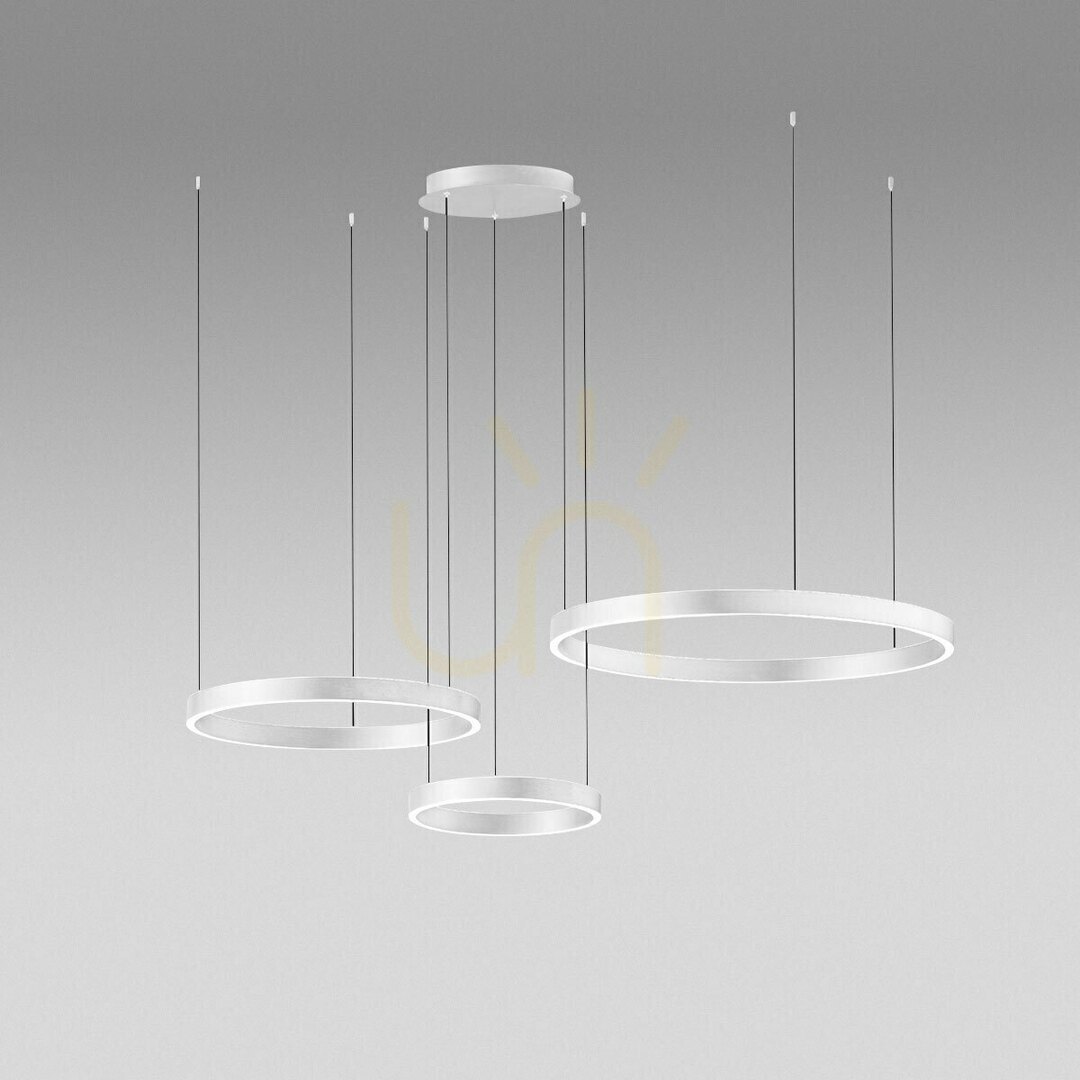 CRISEIDE S/3D FCRSB6 White Gea Luce Pendant Light