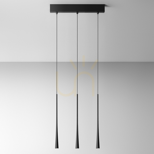 Kontrola Závěsné svítidlo DAFNE S/3P FDA3PN Black Gea Luce