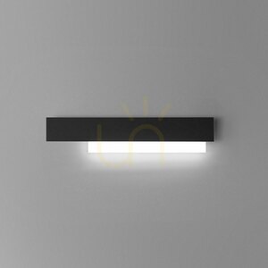 Nástěnné svítidlo DOHA A/G FDOAN2 v černé barvě od Gea Luce small 0