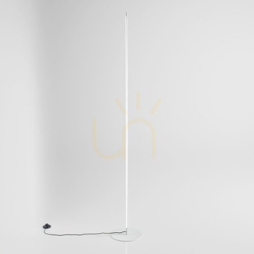 Kontrola EBONY P/T FEBPIB stojací lampa, bílá, Gea Luce