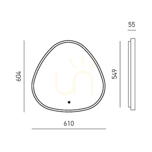 Nástěnné svítidlo ECARIS A/P FECAP1 Peach od Gea Luce small 1