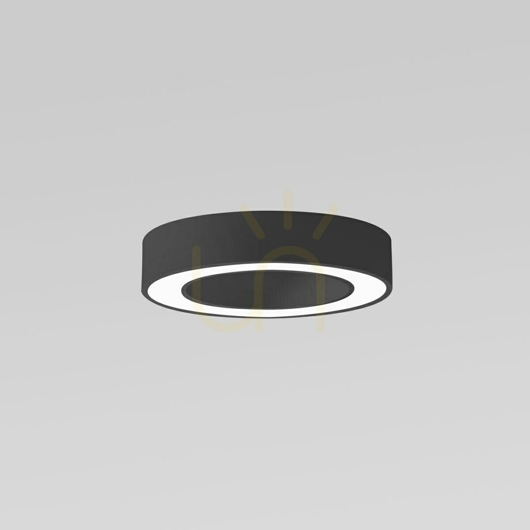 FLOR P/P FFLPN1 Lampa de tavan, negru, Gea Luce