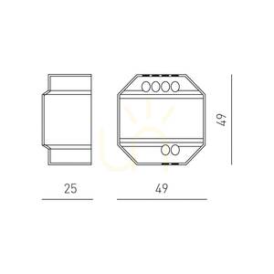 LED ovladač Gea Luce GDI002 small 1