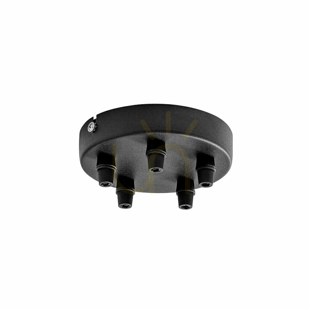 GSOB51 Black Gea Luce Ceiling Rosette