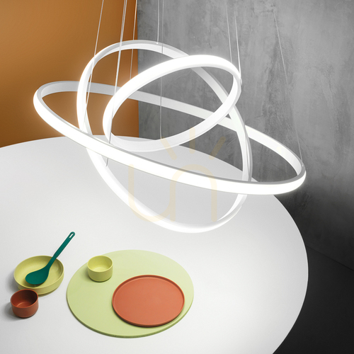 Kontrola Závěsné svítidlo IOLE S/3 FIOSB3 White Gea Luce