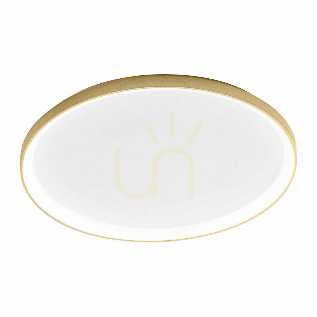 KRIZIA P/X 3000K FKRPO5 Deckenleuchte, gebürstetes Gold, Gea Luce