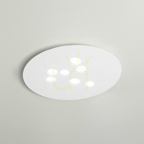 Kontrola Stropní svítidlo LUNA P/G FLUPB3, bílé, Gea Luce