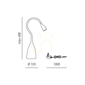 GLS021 Stolní lampa Gea Luce small 1