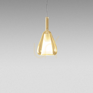 Závěsné svítidlo OFELIA S/11 MINI FOFSAM11M, jantarově průhledné, Gea Luce small 0