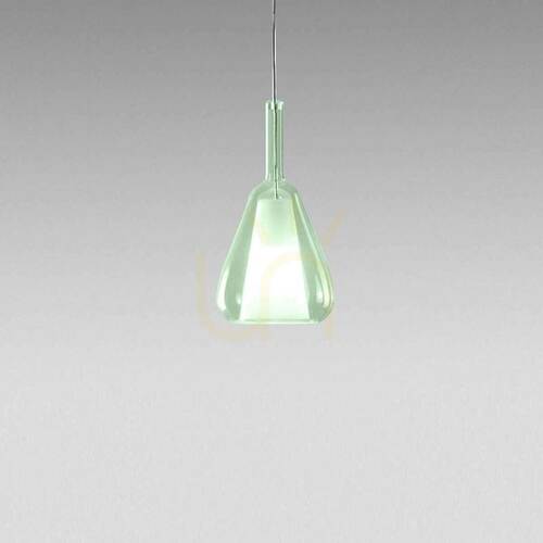 Kontrola Závěsné svítidlo OFELIA S/11 MINI FOFSV11M, průhledně zelené, Gea Luce