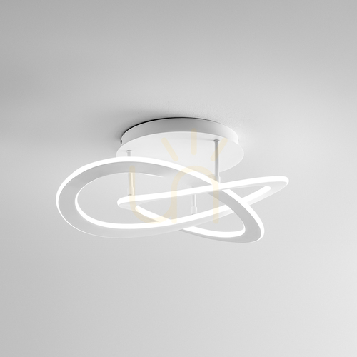 Kontrola LED stropní svítidlo Gea Luce Yara P/M N FYAPN2 bílé 60 cm 4000 K