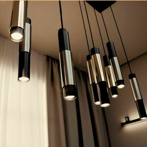 Závěsné svítidlo s.luce Crutch, černé, GU10, s vyměnitelným dekorativním válcem 8 Závěsné svítidlo s.luce Crutch, černé, GU10, s vyměnitelným dekorativním válcem small 8