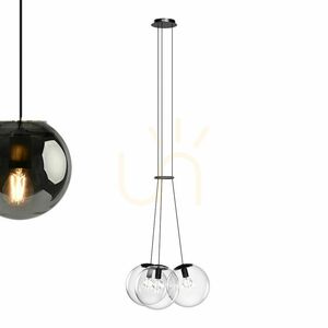 Závěsné svítidlo s.luce Orb, hnědé sklo, 3× E27, Ø 30 cm 13 Závěsné svítidlo s.luce Orb, hnědé sklo, 3× E27, Ø 30 cm small 13