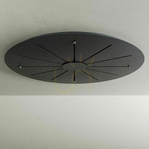 Kontrola Lustr s.luce Echos, 20× E27, hnědý, sklo a kov