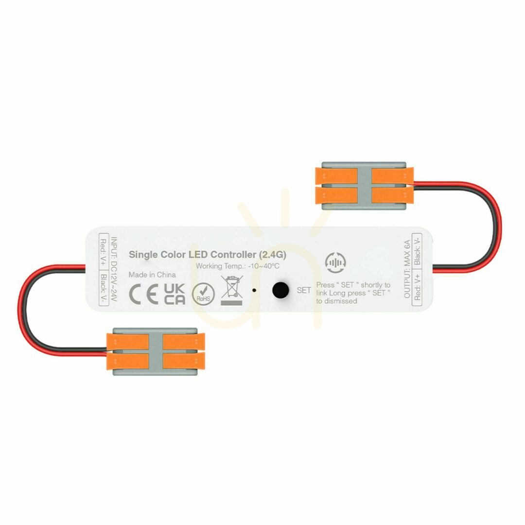 Náhled Stmívací sada s.luce Smart-Dim-Set 12/24 V, 4 zóny, s dálkovým ovládáním, černá Stmívací sada s.luce Smart-Dim-Set 12/24 V, 4 zóny, s dálkovým ovládáním, černá