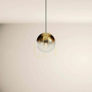 Závěsný lustr s.luce Orb, kouřové sklo, 13× E27, koule Ø 20 cm small 13