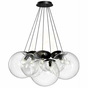 Závěsné svítidlo s.luce Orb Cluster, 7× E27, hnědé sklo, Ø 40 cm 9 Závěsné svítidlo s.luce Orb Cluster, 7× E27, hnědé sklo, Ø 40 cm small 9