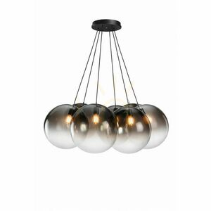 Závěsné svítidlo s.luce Orb, hnědé sklo, 7× E27, Ø 50 cm 7 Závěsné svítidlo s.luce Orb, hnědé sklo, 7× E27, Ø 50 cm small 7